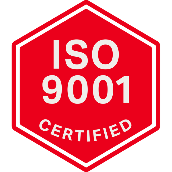 ISO 9001 certified